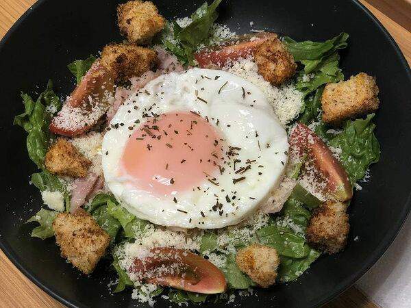 Марли - Тёплый салат с беконом