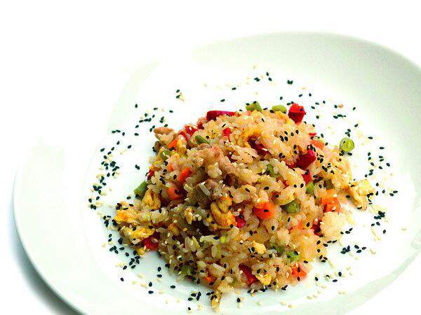 Саюри - Тяхан со свининой