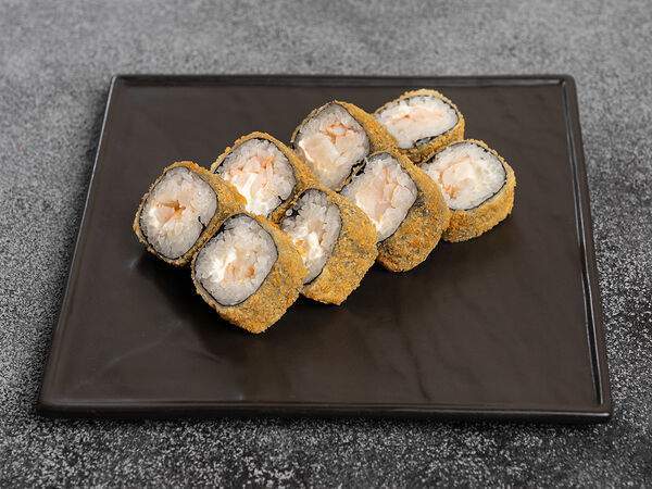 Шустрый лосось - Ролл Эби темпура