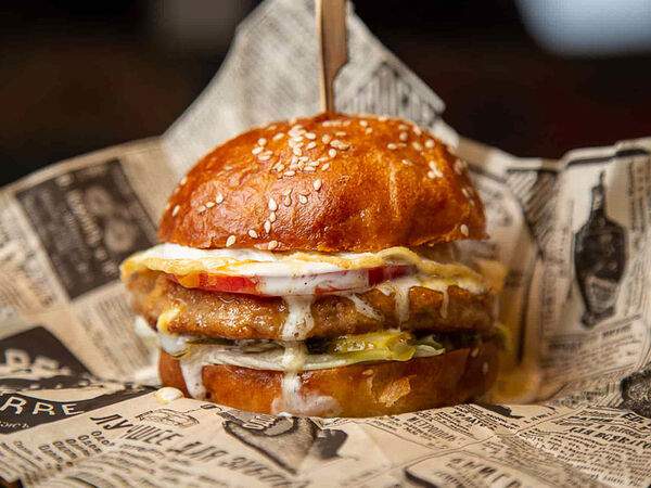 Чайхана Хавас - Бургер с курицей