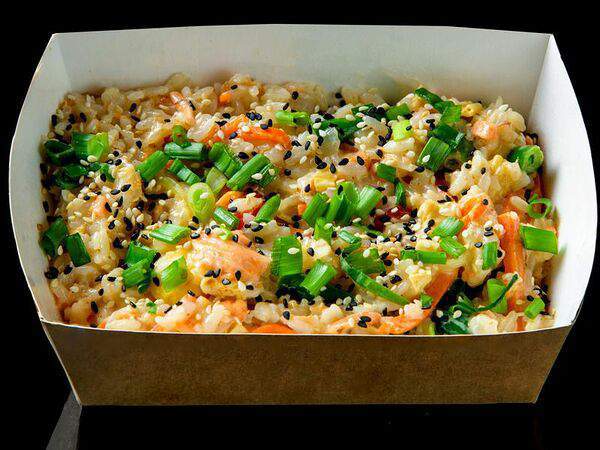 А1 Еда - Рис сливочный с лососем