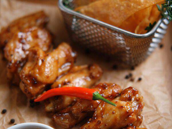 Ribs - Куриные крылья в медово-горчичном маринаде