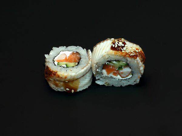 SushiTokyo - Ролл Эби унаги с лососем