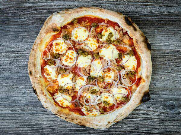 Кисельkitchen - Пицца с тунцом и каперсами