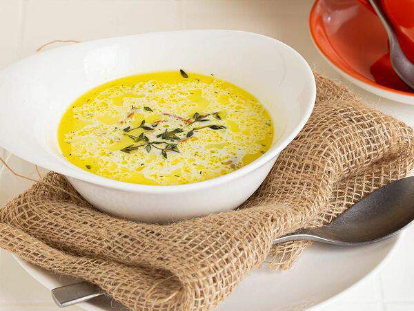 Traveler's coffee - Суп сырный с лисичками