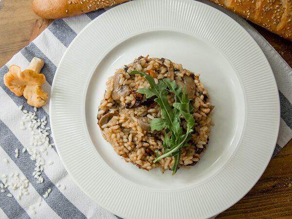 LIL KITCH - Ризотто с грибами и вялеными томатами