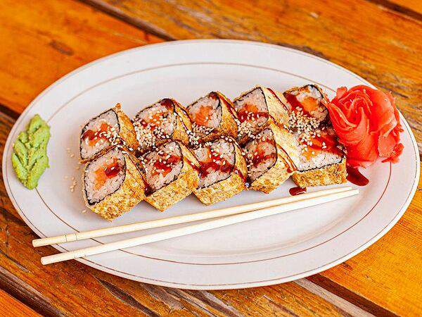 Pizza Mizza - Сяке темпура