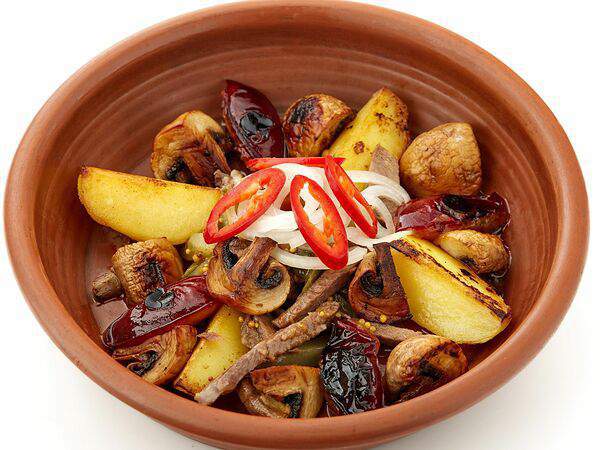 Старик Хинкалыч - Тёплый салат с говядиной