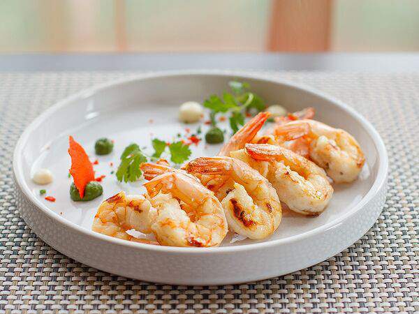 Per se - Креветки тигровые гриль