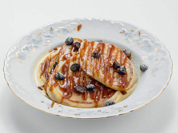 Розмарин - Оладушки с облепиховой сметаной