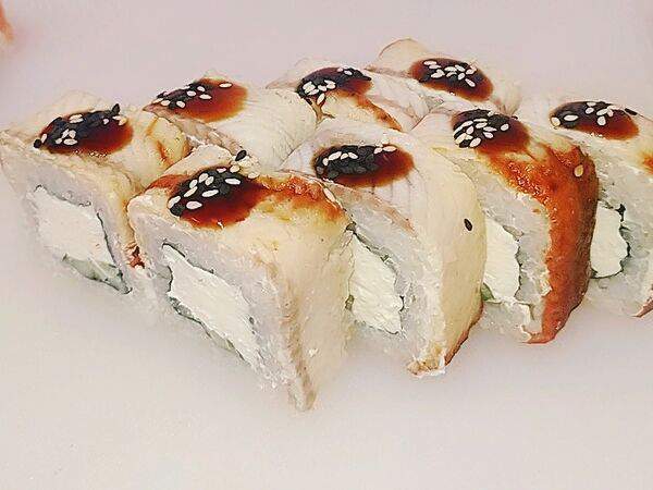 Шашлык-пикник - Ролл Филадельфия Влиятельный угорь