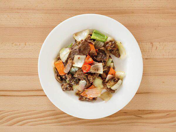 Харбин - Баранина с овощами