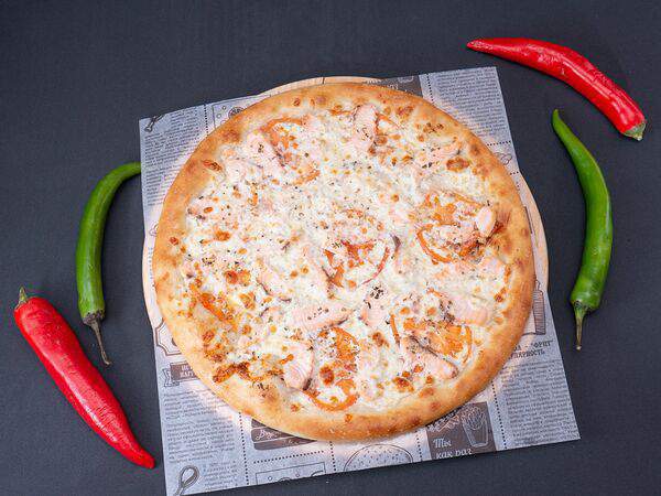 Tabasco - Пицца с морепродуктами и лососем