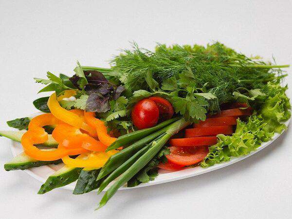 Вавилон - Ассорти из свежих овощей и зелени