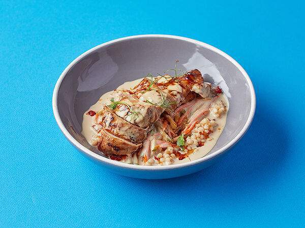 Фартук бистро - Сливочная курица с птитимом