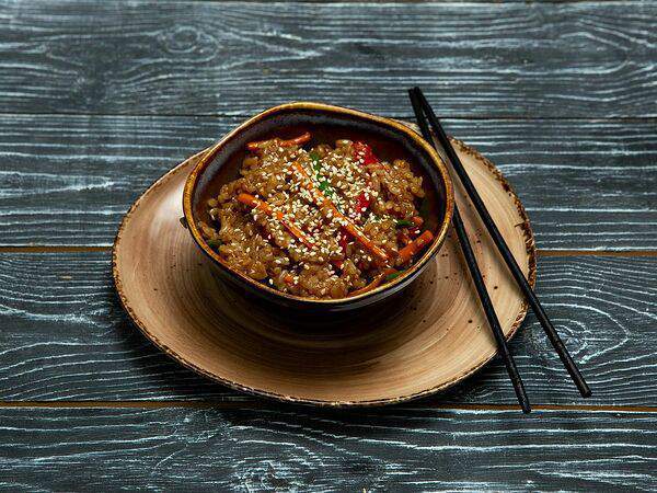 The Rolling Rolls - Тяхан с креветками