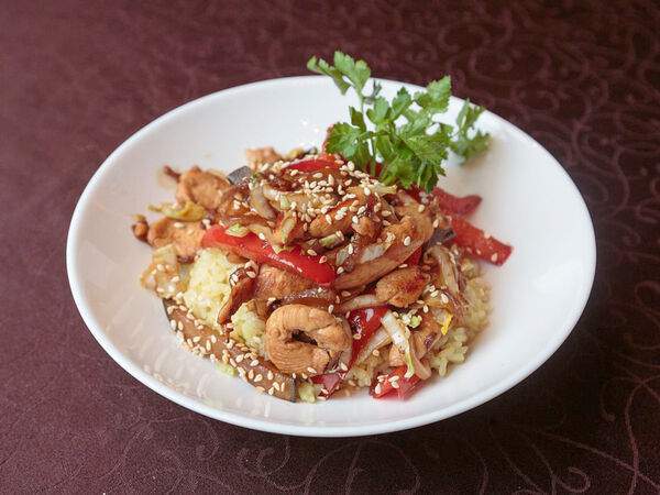 Аура - Курица терияки с рисом