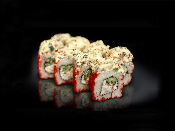 Перелетные Sushi - Запечённый ролл Осака