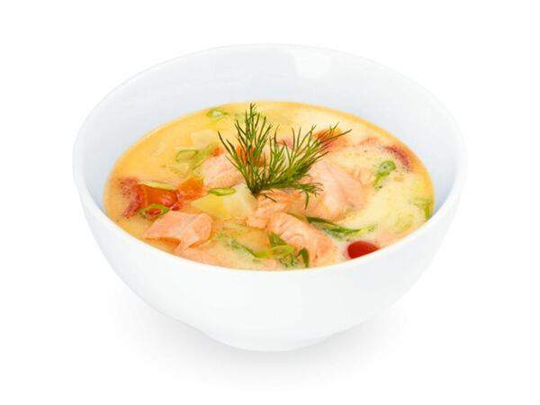 Арт кафе carpe diem - Уха из семги