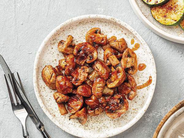 Урюк - Шампиньоны с соусом Терияки