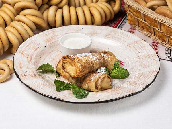 Казачок - Блинчики с творогом и сметаной