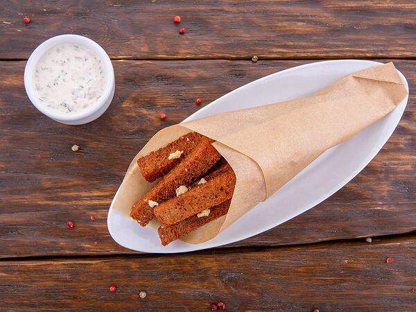 Бани Алексеева - Гренки Чесночные