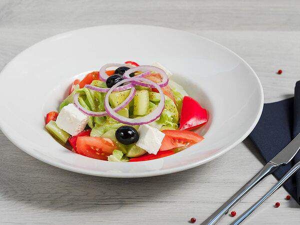 #megapolisbar People's - Салат Греческий