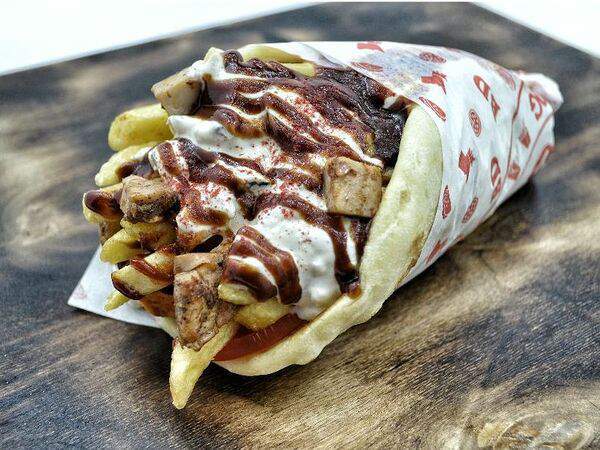 Ахиллес - Гирос со свининой барбекю