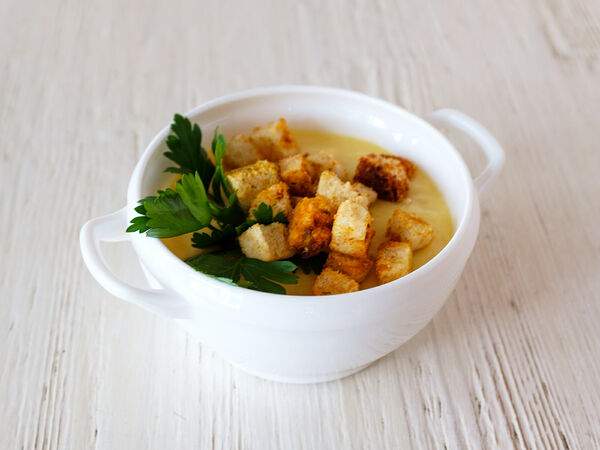 Блины и Паста - Крем-суп Сырный