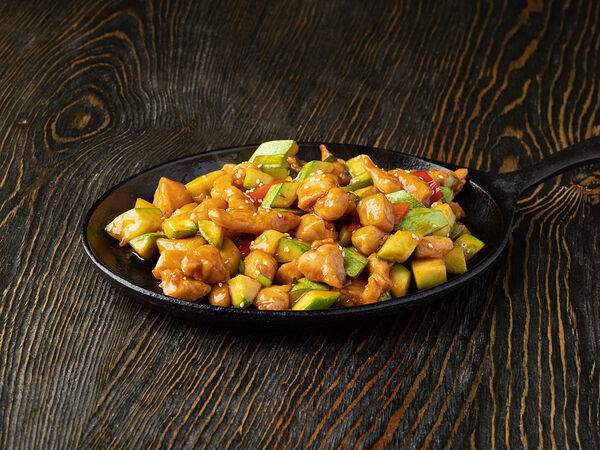 Кунгфу - Курица с цукини