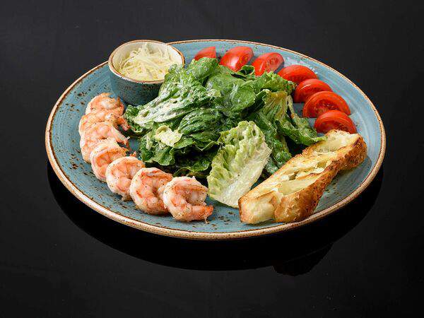 Чайхона Уют - Цезарь с креветками