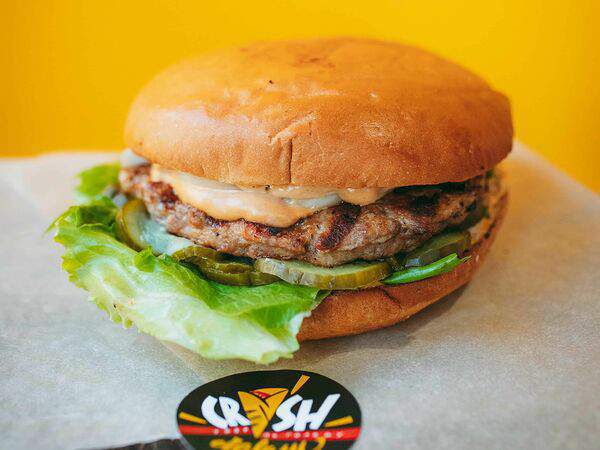 Crash Лаваш - Краш Бургер с бараниной