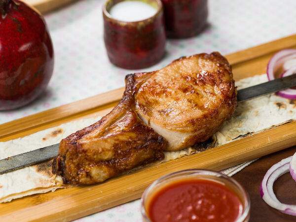 Кафе Отдых - Шашлык из свинины на косточке