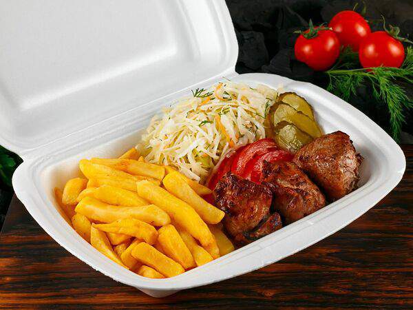 Street Chef Grill - Ланч-бокс с шашлыком