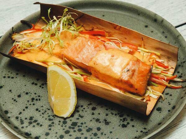 Овертайм - Филе форели с овощами