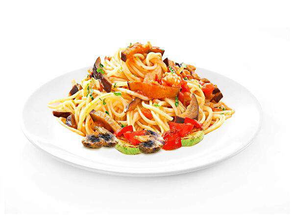 Пицца Феникс - Спагетти с овощами гриль