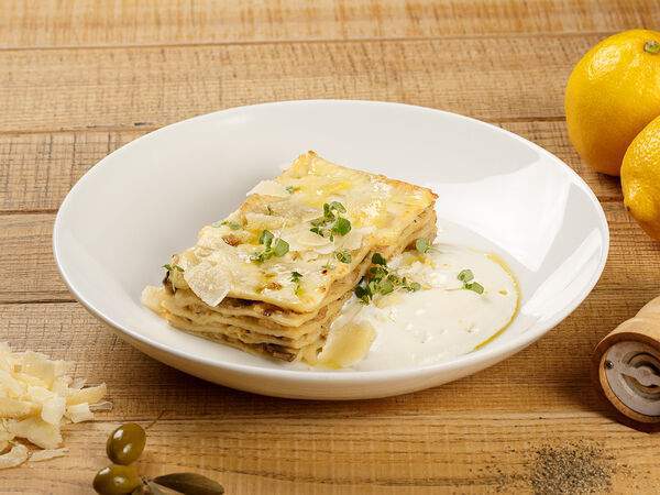 Maccheroni - Лазанья с цыпленком и грибами