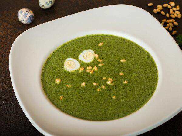 Fish & Grill - Суп-пюре из шпината