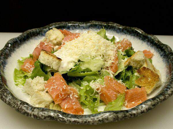 Слонабысъел - Цезарь с форелью