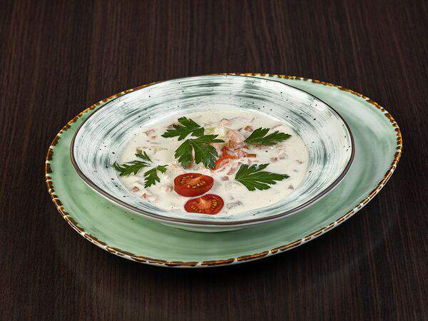 Veranda - Сливочный суп с лососем