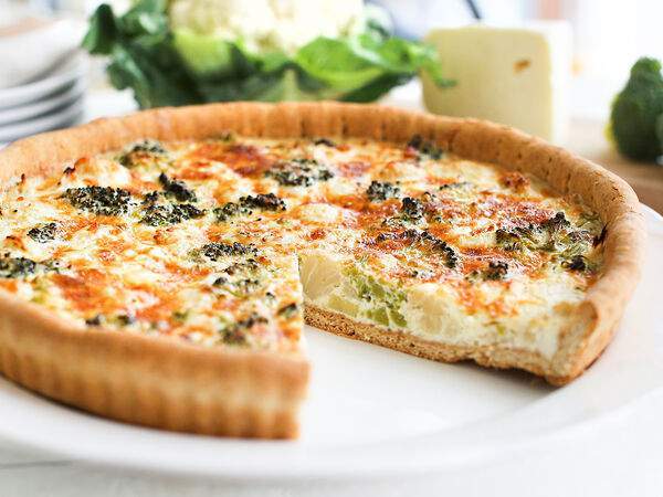 Вот Такие Пироги - Пирог с цветной капустой и брокколи