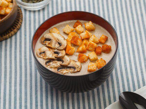Рёбра и Ноги - Крем-суп из шампиньонов