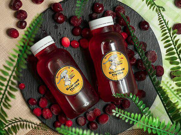 Блинная печка - Морс Вишнево-клюквенный