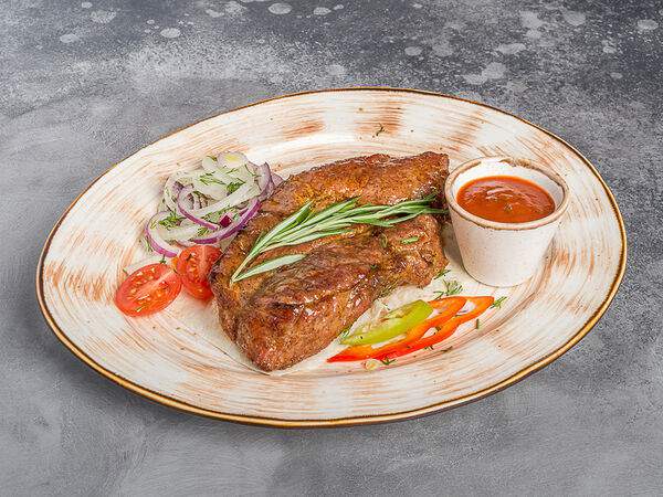 ХашЛаваш - Стейк из свинины на углях