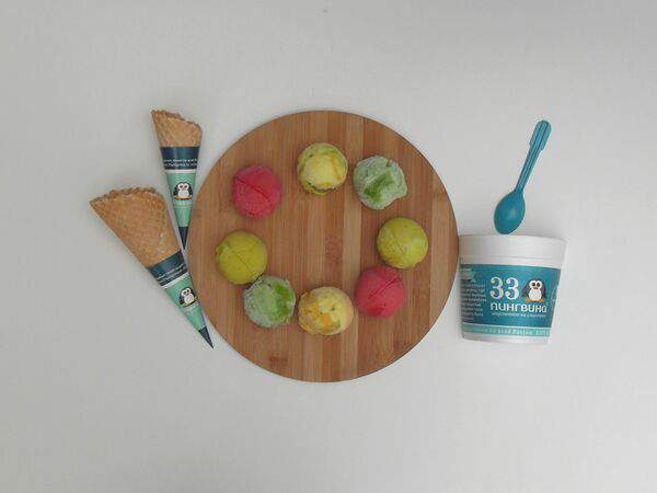 33 пингвина - Мороженое mix Без лактозы