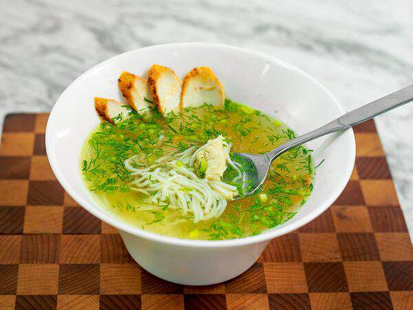 Городское кафе Дружба - Домашняя куриная лапша