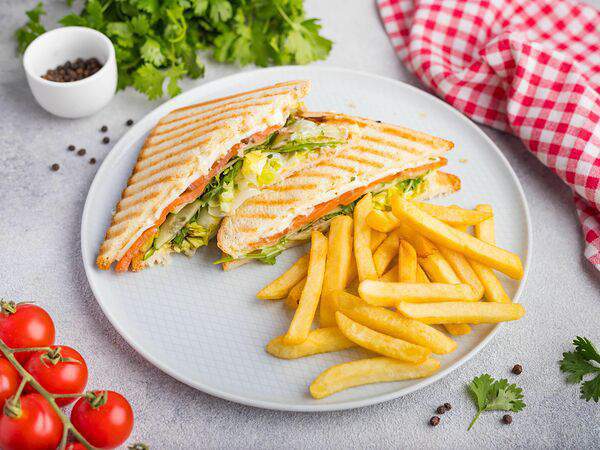 Apollo café - Сэндвич с семгой