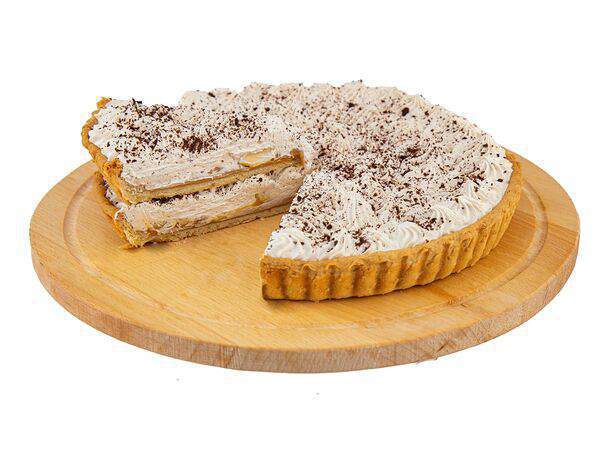 Белка тесто - Пирог Баноффи пай