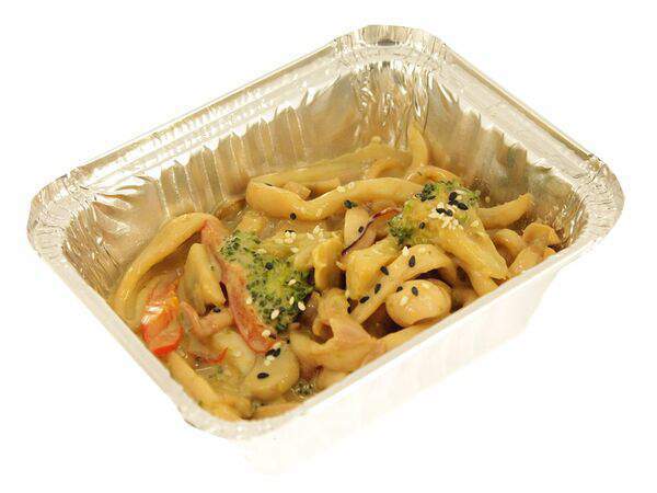 Чайник - Кальмар с овощами