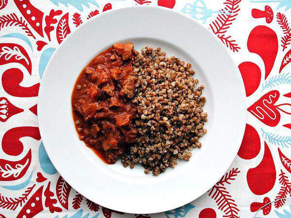 Суп - Гуляш говяжий с гречневой кашей